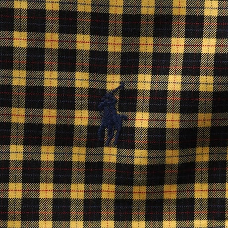 Ralph Lauren / Vintage, Tartan Plaid B.D L/S Shirt -Classic Fit-