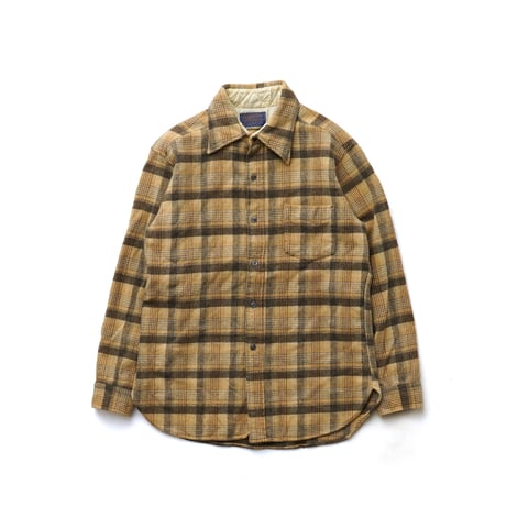 Pendleton / Vintage, Quilted Callor Wool L/S Shirt