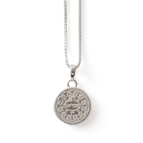 IN-PUT-OUT / Open Up Cookie Necklace  Silver925