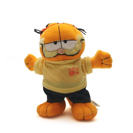 Garfield / Plush Toy "Cap, Tee, Jean"