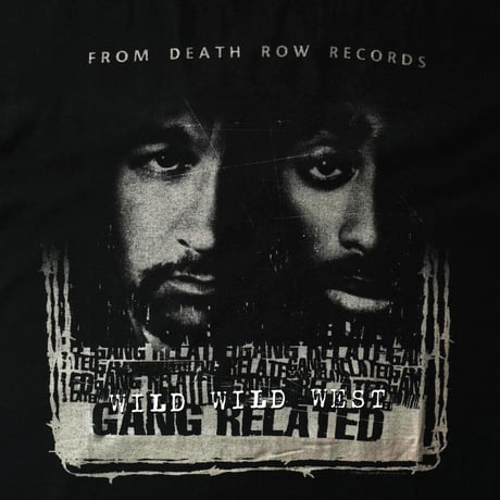 Death Row Record / Vintage Rap Tee, Gang Related S/S Tee