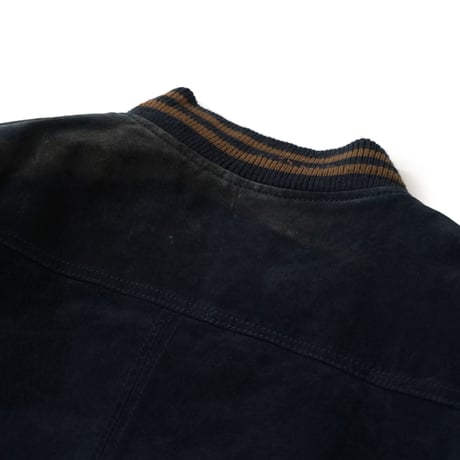 Port Authority / Suede Leather Varsity Jacket