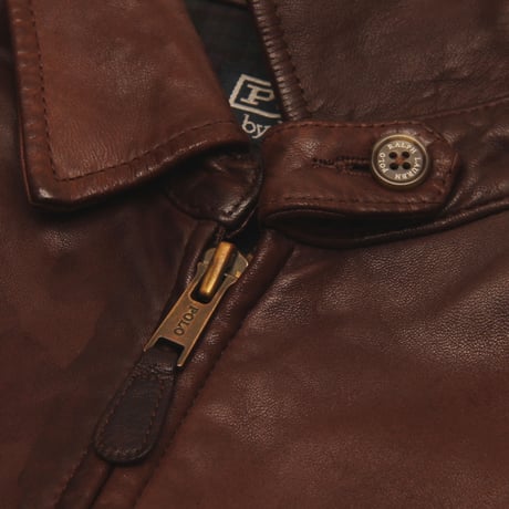 Polo Ralph Lauren / Sheepskin Leather Bradford Jacket