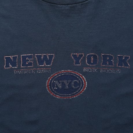 New York, NY / Vintage, Souvenir S/S Tee "Manhattan, Queens, Bronx, Brooklyn"
