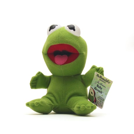 Kermit the Frog / ©1987 McDonald Santa Baby Kermit Plush Toy