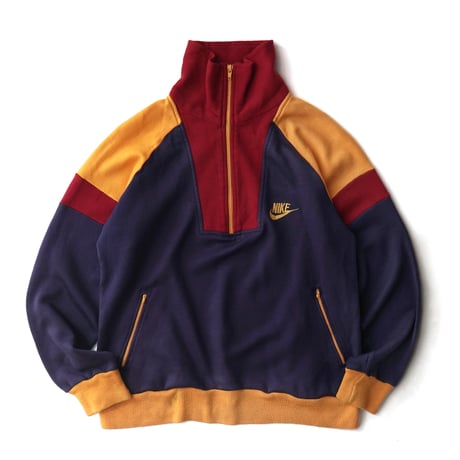 Nike / Vintage, Half Zip Sweat Track Jacket