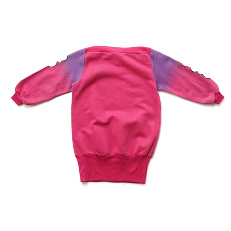 【Kids】Disney / Vintage, Mickey & Minnie Mouse Sweatshirt Dress "Sunday Comics"