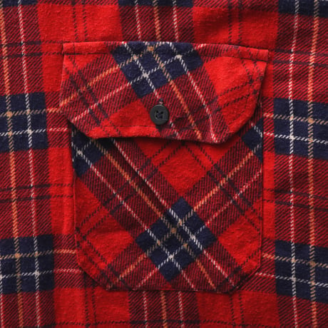Sports Afield / Vintage, Quilted Plaid Flannel Shirt