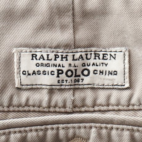 Polo Ralph Lauren / Vintage, Chino Short "Tyler Short" W : 33