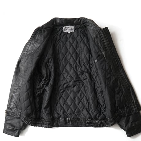 Vintage, Patch Work Leather Jacket
