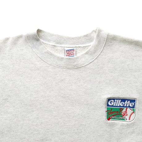 Gillette / Vintage, Crewneck Sweatshirt "Home Run Challenge"