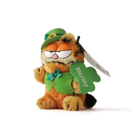 Garfield / Vintage, Plush Toy "Blarney, St. Patrick Day"