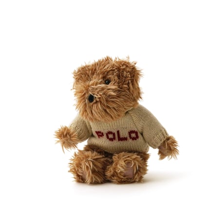 Ralph Lauren / Vintage, Bear Plush Toy "Polo, Knit Sweater"