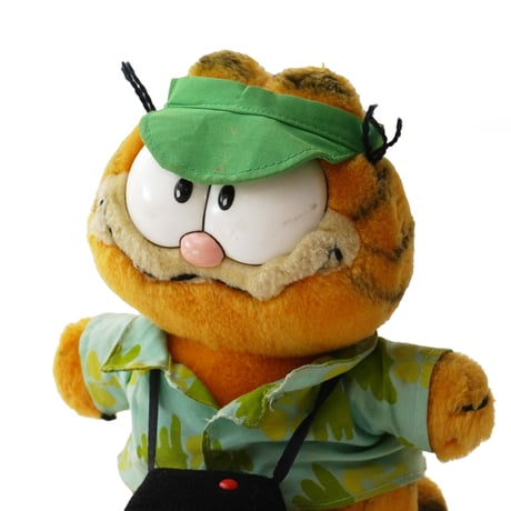 Garfield / Vintage, Plush Toy "Tourist"