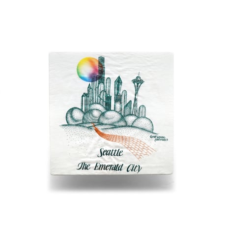Seattle, WA / Vintage, Souvenir S/S Tee "The Emerald City"