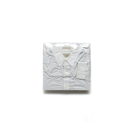 L.L. Bean / Wrinkle-Free Twill Sport Shirt "Traditional Fit, Plaid"