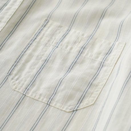 Ralph Lauren / Vintage, Striped Cotton Chin-Strapped L/S Shirt