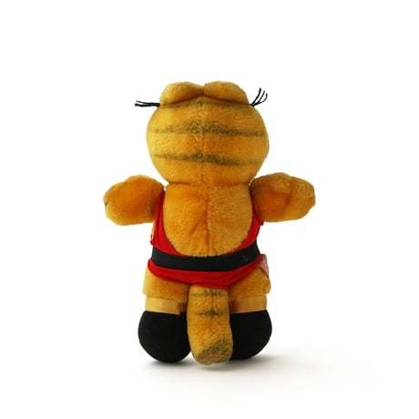 Garfield / Vintage, Plush Toy "Wrestler"