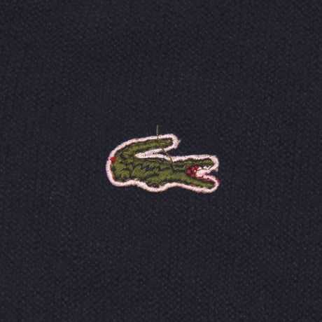 Lacoste / 70 - 80's Vintage, Knit V-Neck Sweater