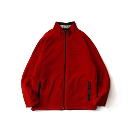 Tommy Hilfiger / Vintage, Zip Up Nylon Fleece Reversible Jacket