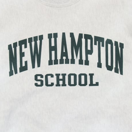 Champion / Vintage, Reverse Weave Crewneck Sweatshirt "New Hampton School"