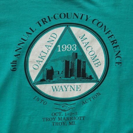 Michigan / Vintage, 6th Annual Tri-Country Conference S/S Tee