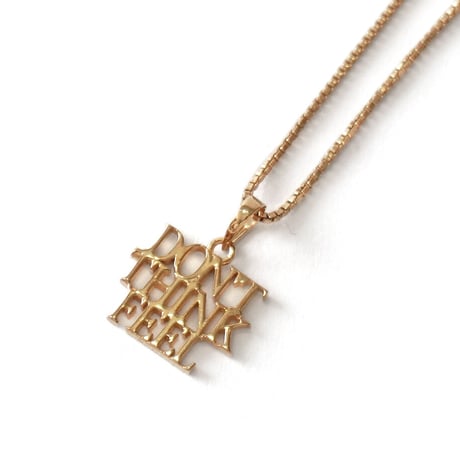 IN-PUT-OUT / "DON’T THINK FEEL" Necklace Silver925
