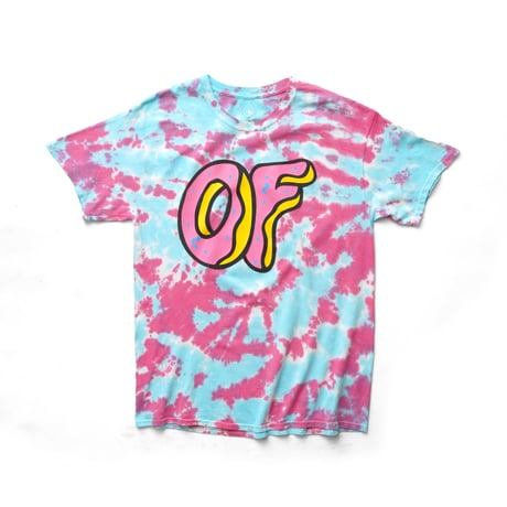 Odd Future (OFWGKTA) / OF Donut Logo Tie-Dye S/S Tee