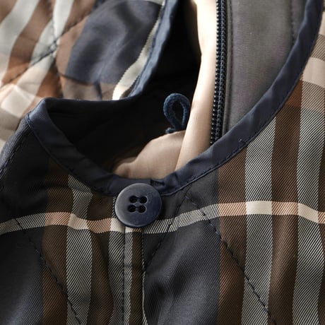Burberry / Vintage, Soutien Collar Coat with Quilted Liner Vest