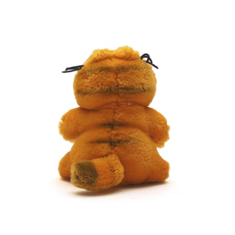 Garfield / 80 - 90's Vintage, Plush Toy "Smile with teeth"