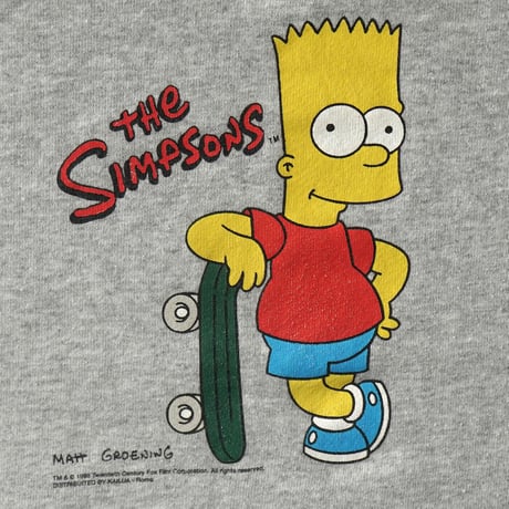 The Simpsons / Vintage, Bart Crewneck Sweatshirt