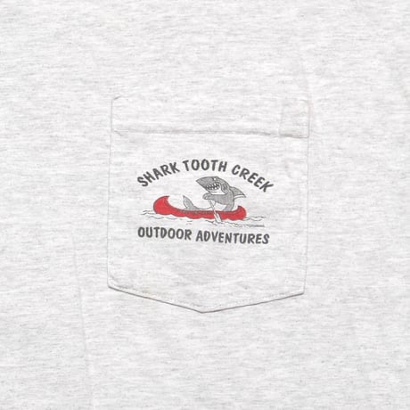 SHARK TOOTH CREEK / 00's Vintage, Pocket S/S Tee