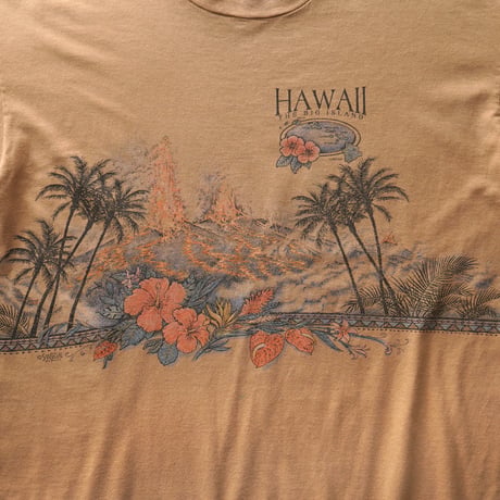 Hawaii, HI / Vintage, Souvenir S/S Tee "The Big Island"