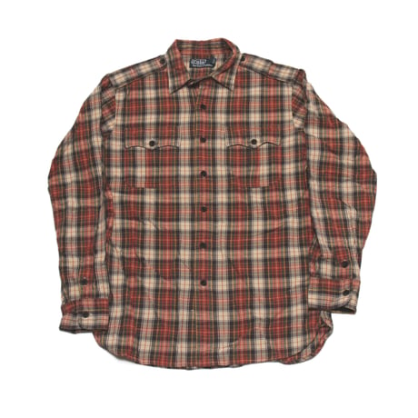 Polo Ralph Lauren / Vintage, Tartan Plaid Flannel L/S Shirt
