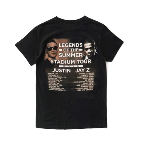 Jay-Z × Justin Timberlake / Legends of the Summer Stadium Tour 2013 S/S Tee