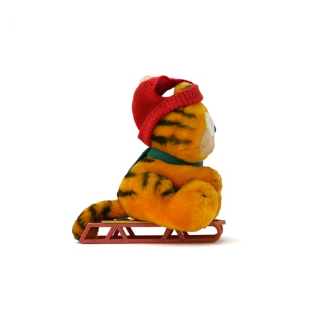Garfield / Vintage, Plush Toy "Takes The Mountain"