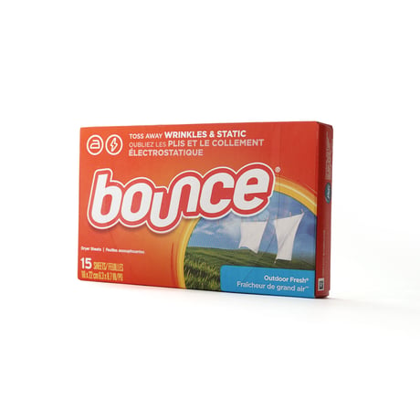 bounce / Dryer Sheets Outdoor Fresh -15 Sheets-