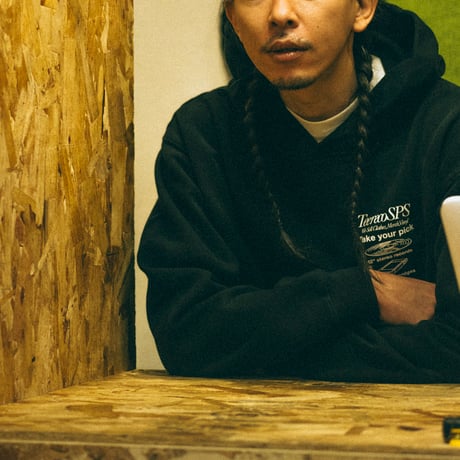 Sirpass × Teereco / SL MK2 Pigment Dyed Hooded Sweatshirt