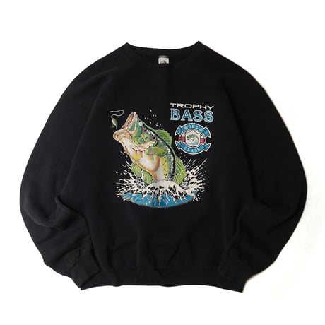 Sierra On-Line, Inc. / Vintage, Trophy Bass Crewneck Sweatshirt