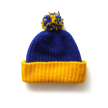 Los Angeles Rams / Vintage, Cuffed Knit Beanie with Pom