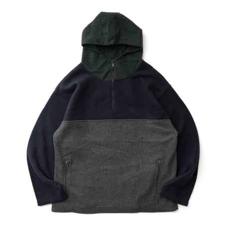 Old Navy /  Fleece Quarter Zip Hooded Pullover Jacket