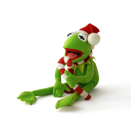 Kermit the Frog / Plush Toy "X'mas"