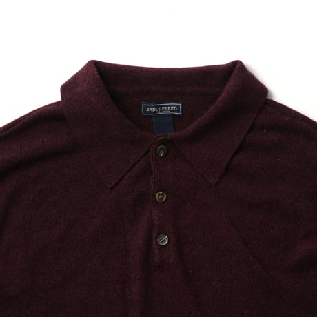 Saddlebred / Vintage, Knit L/S Polo