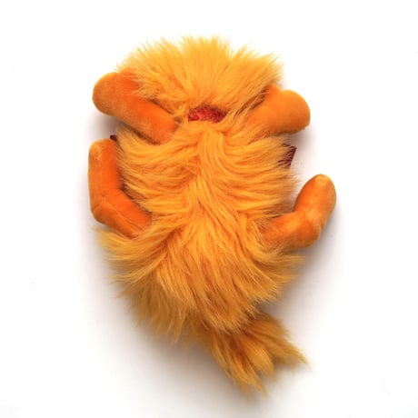 Garfield / Vintage, Long Hair Plush Toy "Blown Dry"