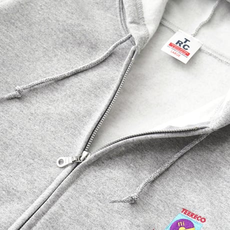 Teereco / SS Logo Embroidered Zip Up Hooded Sweatshirt