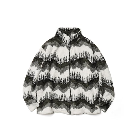 Black Mountain / Vintage, Fleece Zip-Up Jacket