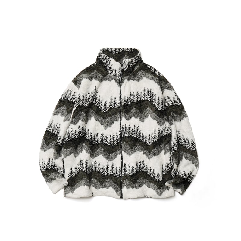 Black Mountain / Vintage, Fleece Zip-Up Jacket