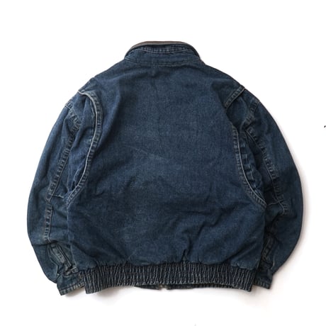 Levi's / Vintage, Leather Collar Quilted Liner Denim Jacket