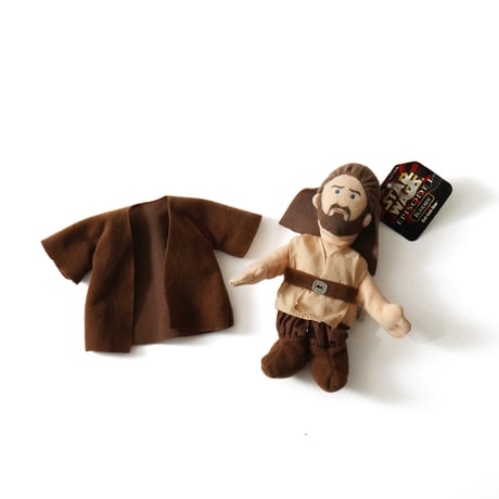 Star Wars / Vintage, Plush Toy "Qui-Gon Jinn, Episode I – The Phantom Menace"