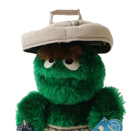 Sesame Street / Vintage, Plush Toy "Oscar the Grouch"
